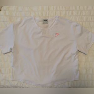 White Gymshark Tee